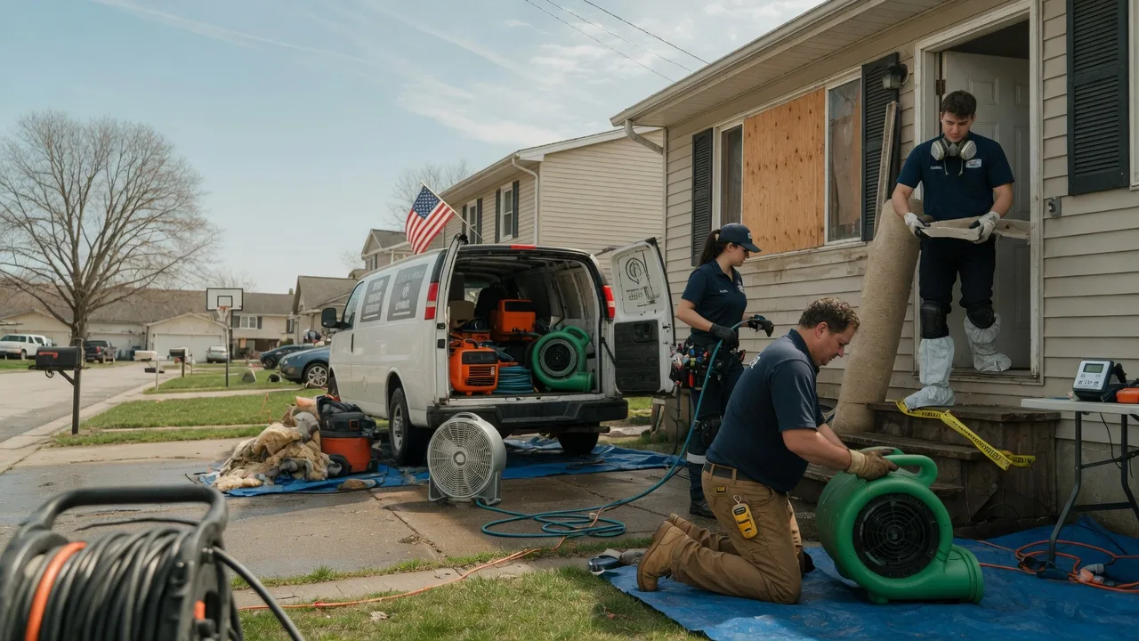 Water Damage Restoration in Vienna, OH near me